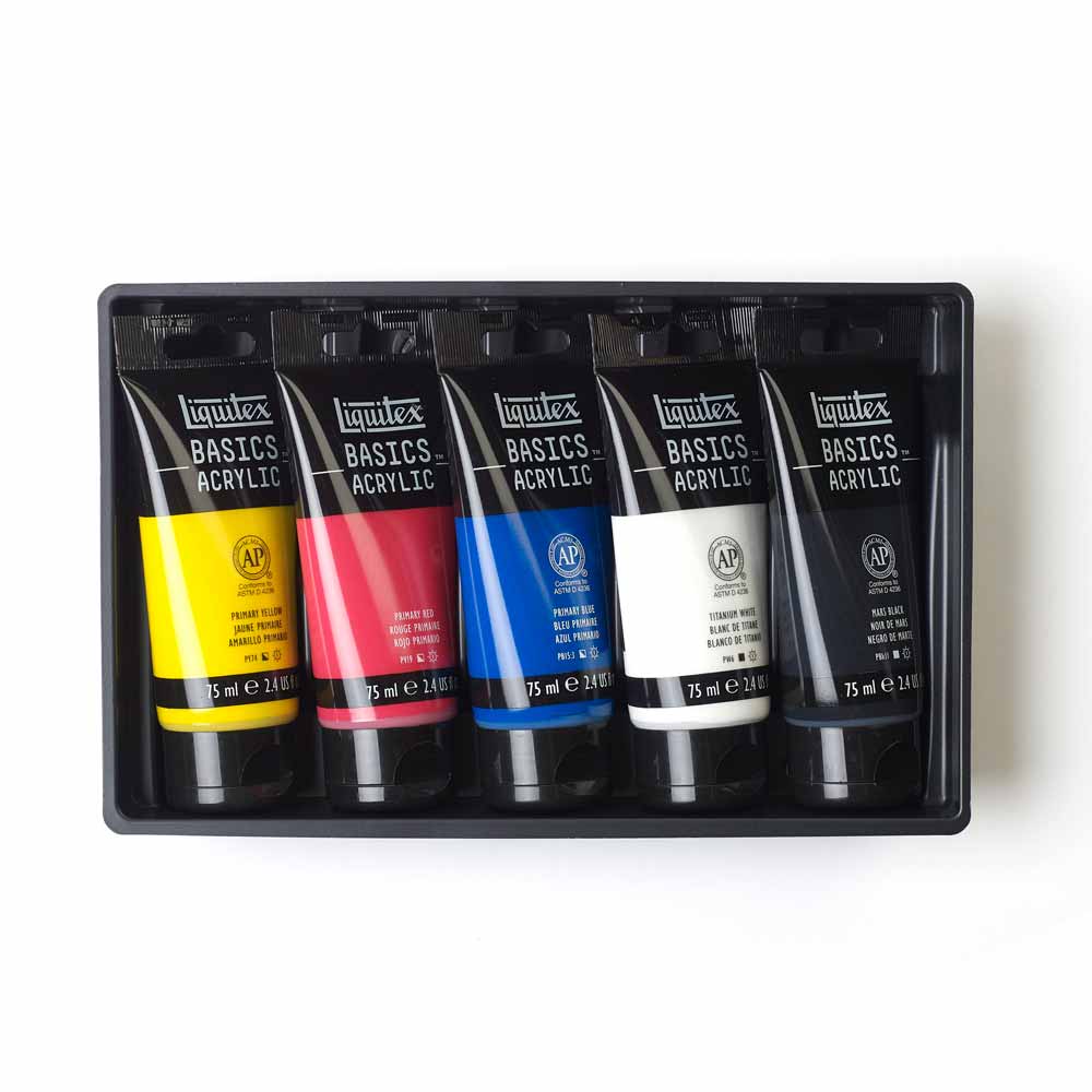 Liquitex Basics Akrilik Boya Seti 5x75ml