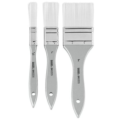 Liquitex Basics Fırçalar Set 3x Sentetik Zemin Fırçaları