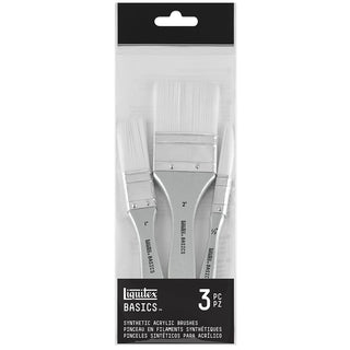 Liquitex Basics Fırçalar Set 3x Sentetik Zemin Fırçaları