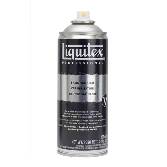 Liquitex Professional Acrylic Satin Varnish 400ml Spray (Saten Vernik)