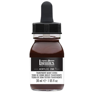 Liquitex Professional Akrilik Mürekkep 30ml Transparent Burnt Sienna 129