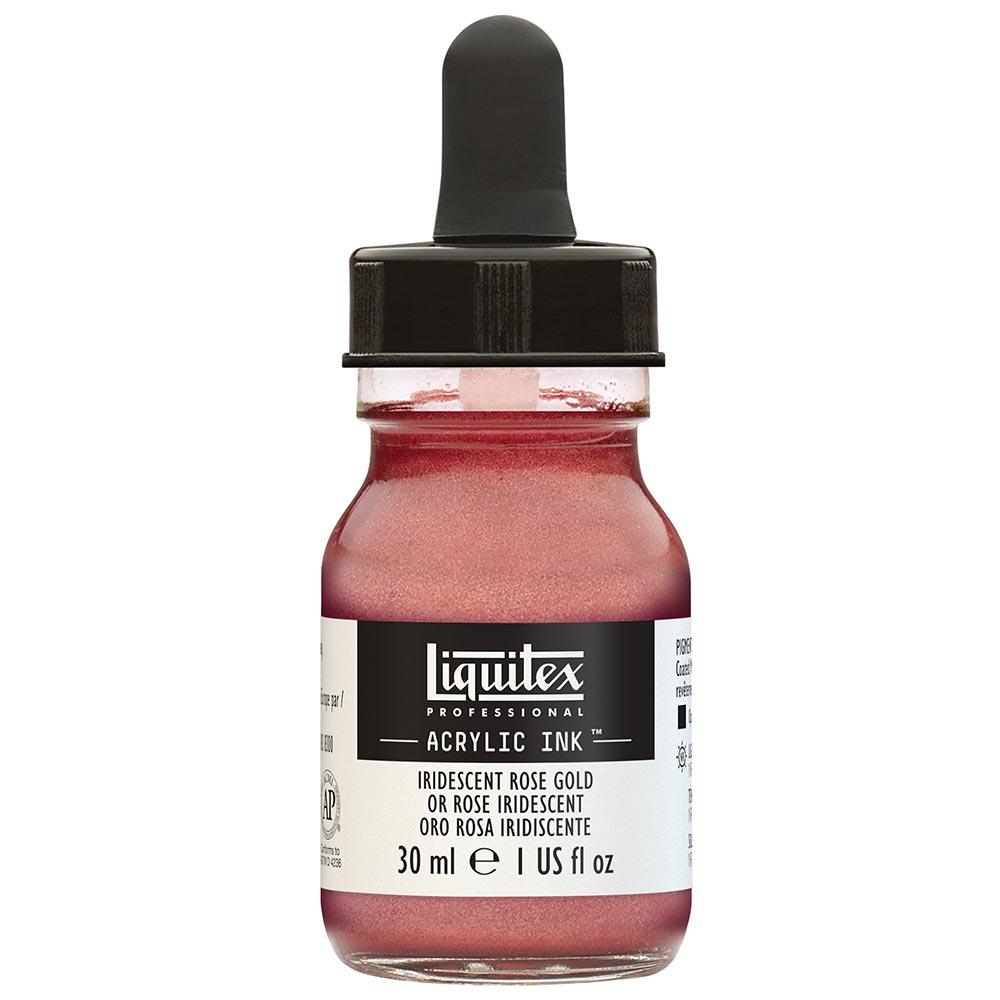 Liquitex Professional Akrilik Mürekkep 30ml Iridescent Rose Gold 227