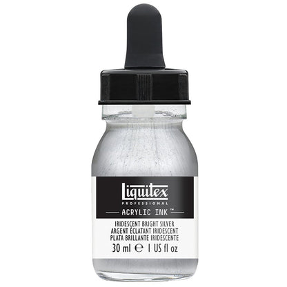 Liquitex Professional Akrilik Mürekkep 30ml Iridescent Bright Silver 236