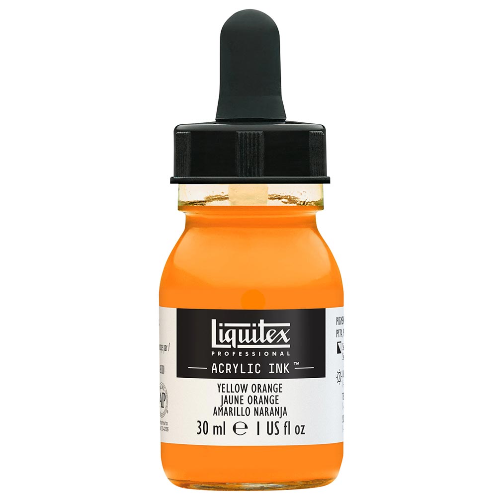 Liquitex Professional Akrilik Mürekkep 30ml Yellow Orange 298