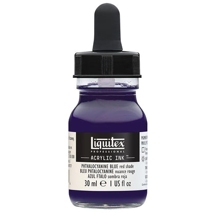 Liquitex Professional Akrilik Mürekkep 30ml Phthalocyanine Blue Red Shade 314