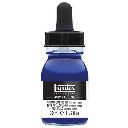 Liquitex Professional Akrilik Mürekkep 30ml Phthalocyanine Blue Green Shade 316