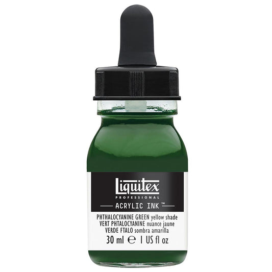 Liquitex Professional Akrilik Mürekkep 30ml Phthalocyanine Green Yellow Shade 319