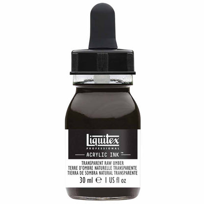 Liquitex Professional Akrilik Mürekkep 30ml Transparent Raw Umber 333