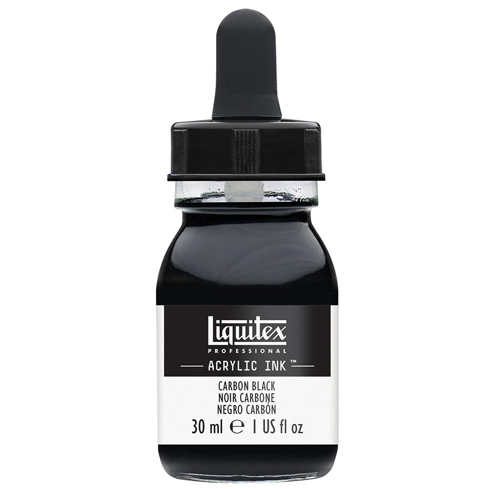 Liquitex Professional Akrilik Mürekkep 30ml Carbon Black 337