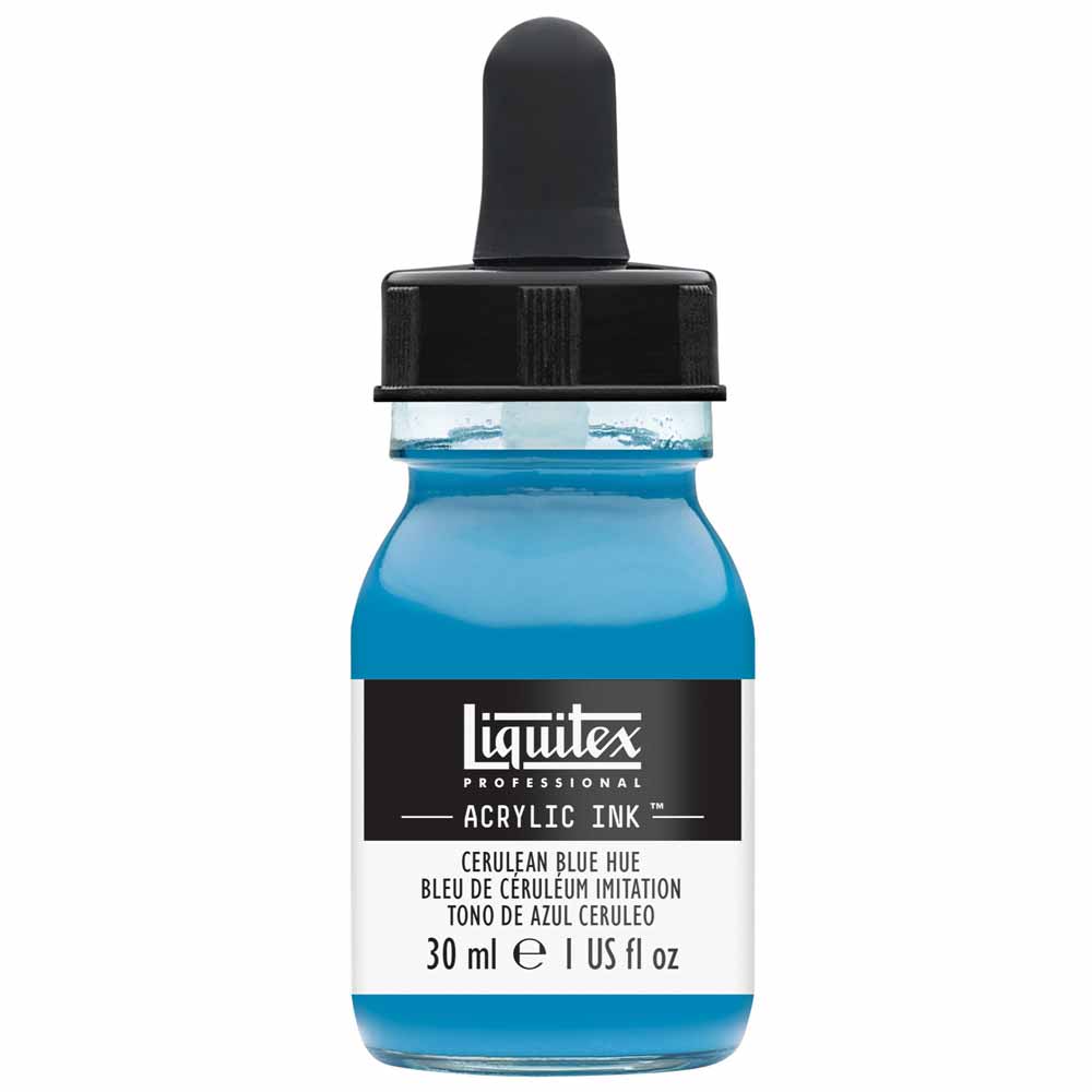 Liquitex Professional Akrilik Mürekkep 30ml Cerulean Blue Hue 470