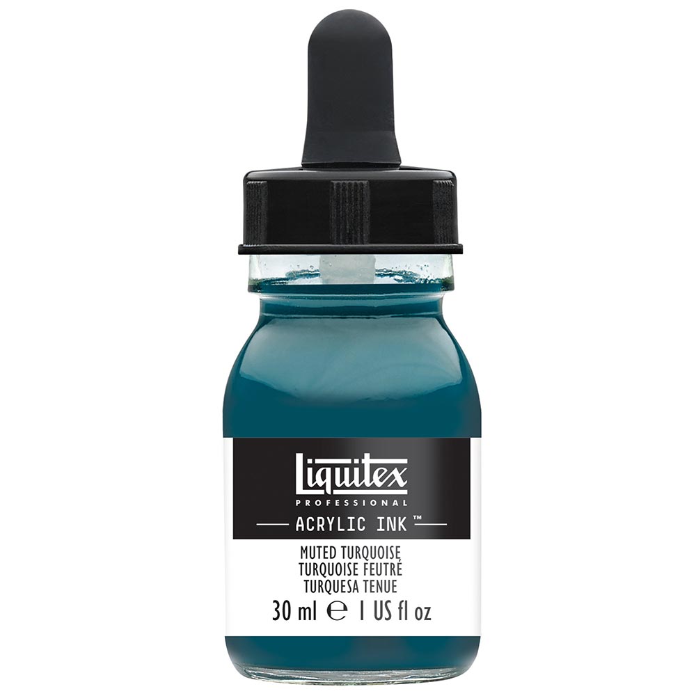 Liquitex Professional Akrilik Mürekkep 30ml Muted Turquoise 503