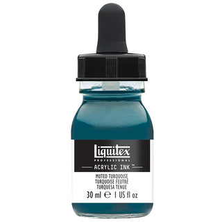 Liquitex Professional Akrilik Mürekkep 30ml Muted Turquoise 503