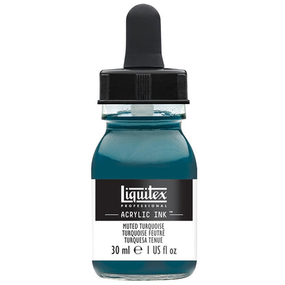 Liquitex Professional Akrilik Mürekkep 30ml Muted Turquoise 503