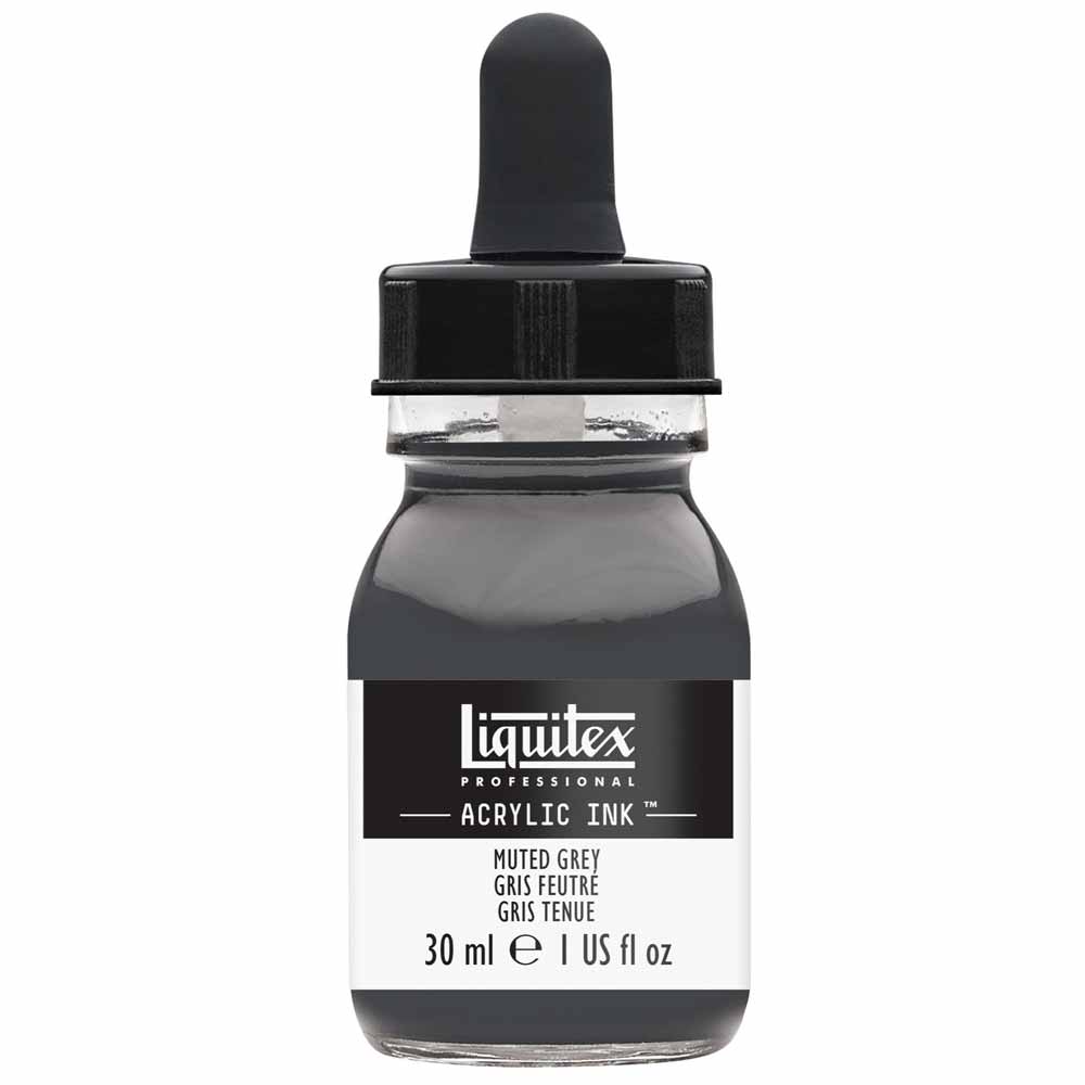 Liquitex Professional Akrilik Mürekkep 30ml Muted Grey 505