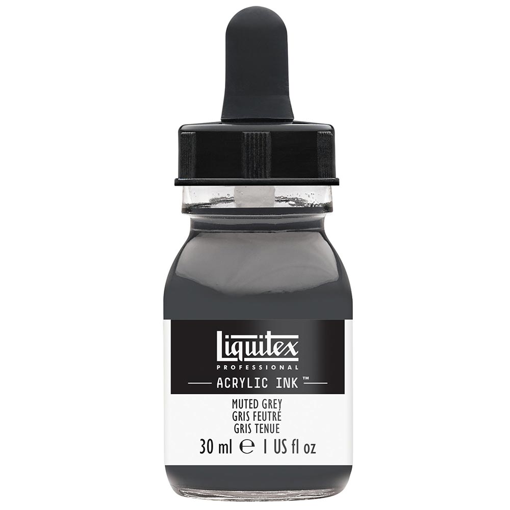 Liquitex Professional Akrilik Mürekkep 30ml Muted Grey 505