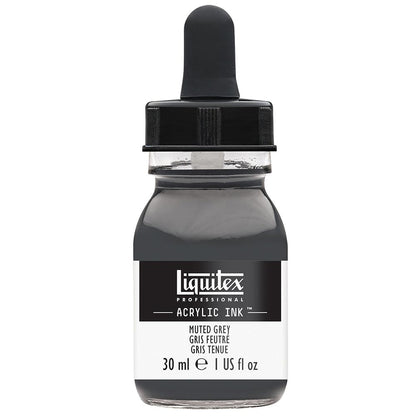 Liquitex Professional Akrilik Mürekkep 30ml Muted Grey 505