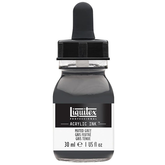 Liquitex Professional Akrilik Mürekkep 30ml Muted Grey 505
