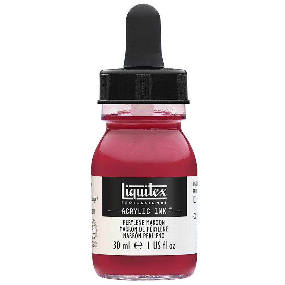 Liquitex Professional Akrilik Mürekkep 30ml Perylene Maroon 507