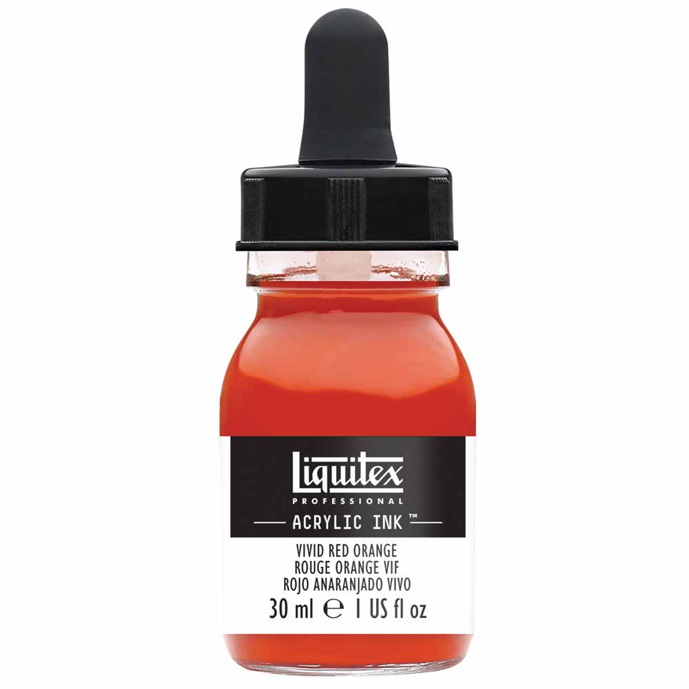 Liquitex Professional Akrilik Mürekkep 30ml Vivid Red Orange 620
