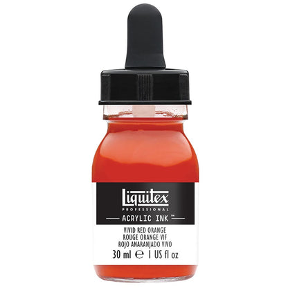 Liquitex Professional Akrilik Mürekkep 30ml Vivid Red Orange 620