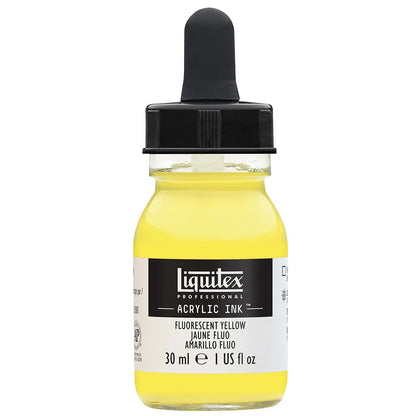 Liquitex Professional Akrilik Mürekkep 30ml Fluorescent Yellow 981
