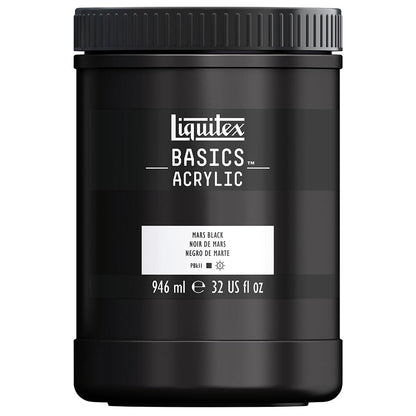 Liquitex Basics Akrilik Boya 946ml Mars Black 276