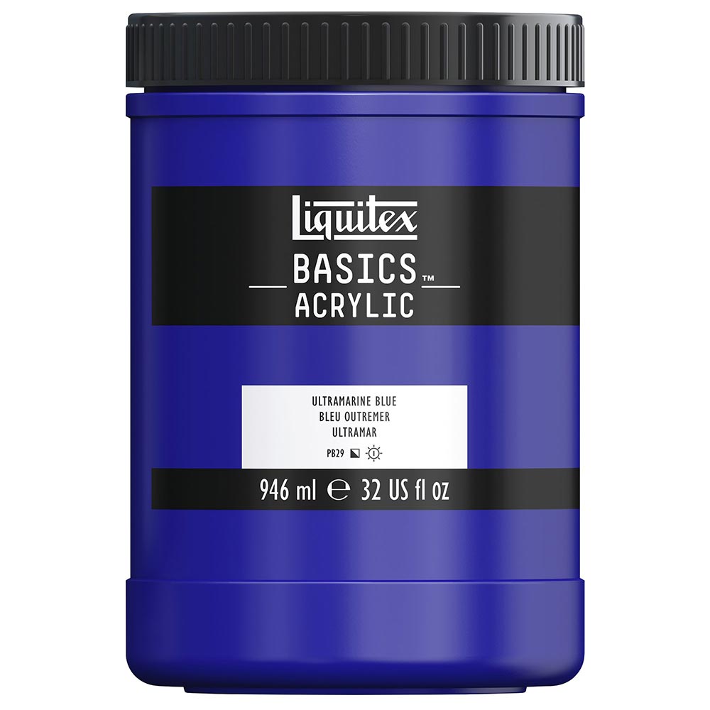 Liquitex Basics Akrilik Boya 946ml Ultramarine Blue 380