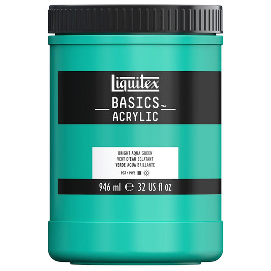 Liquitex Basics Akrilik Boya 946ml Bright Aqua Green 660