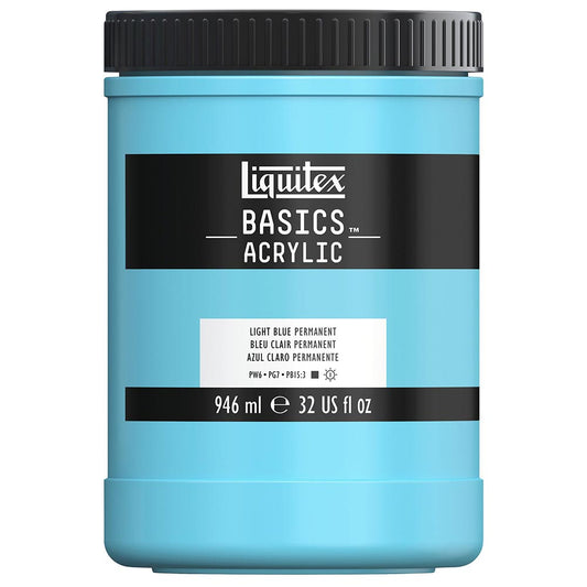 Liquitex Basics Akrilik Boya 946ml Light Blue Permanent 770