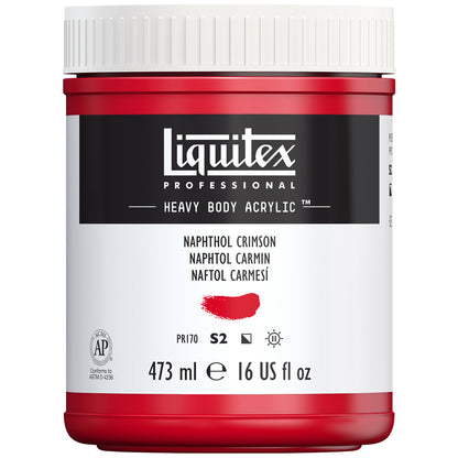 Liquitex Professional Heavy Body Akrilik Boya 473ml Naphthol Crimson 292 S2