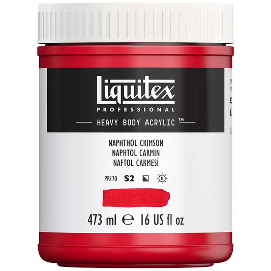 Liquitex Professional Heavy Body Akrilik Boya 473ml Naphthol Crimson 292 S2
