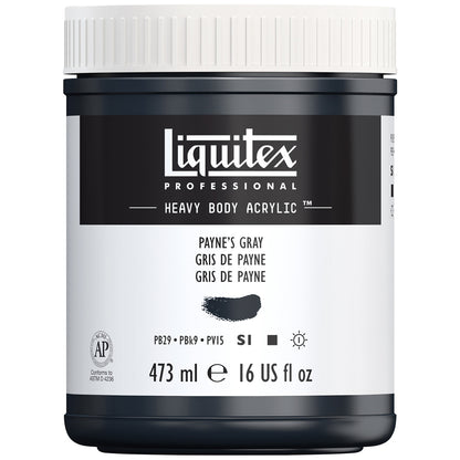 Liquitex Professional Heavy Body Akrilik Boya 473ml Payne's Gray 310 S1