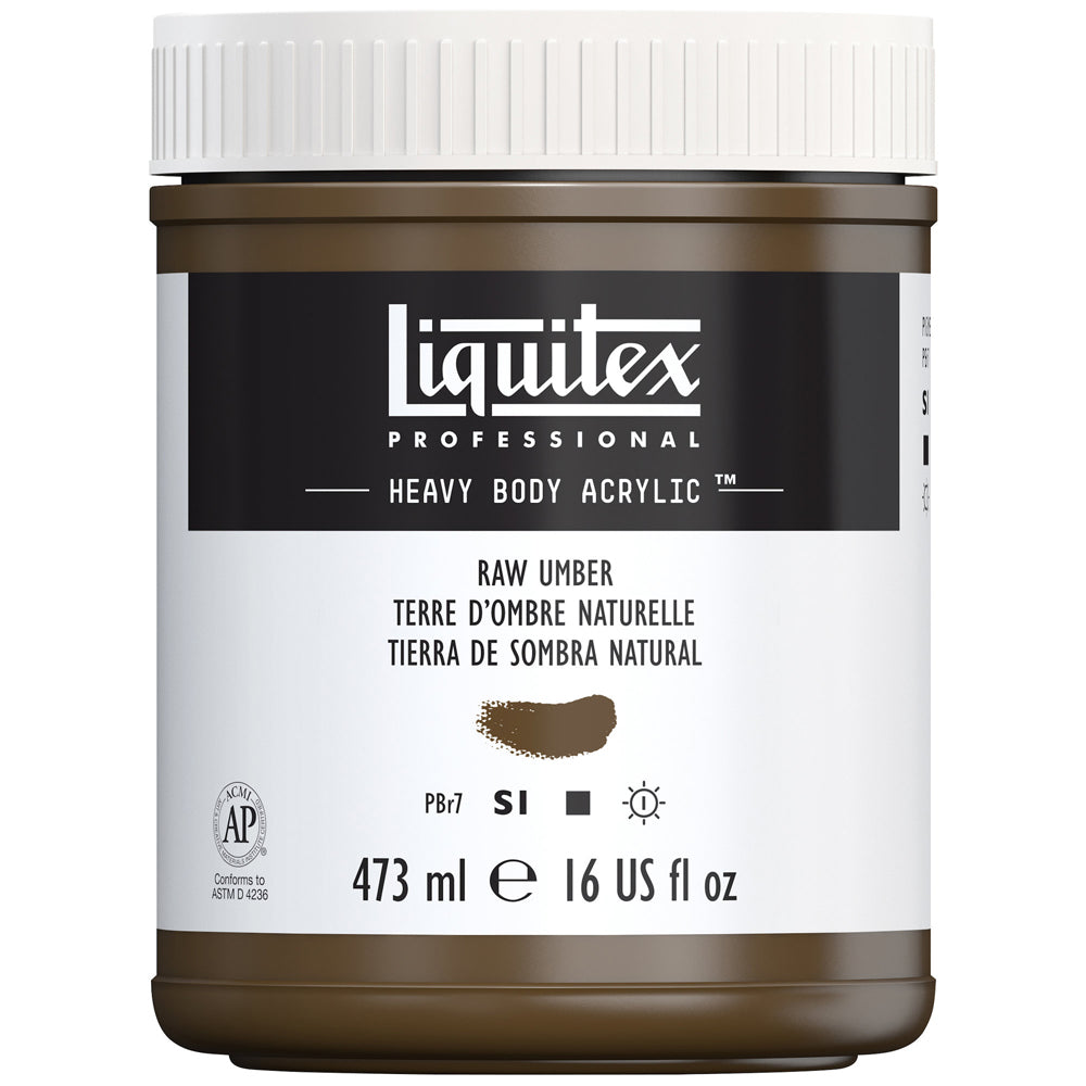 Liquitex Professional Heavy Body Akrilik Boya 473ml Raw Umber 331 S1