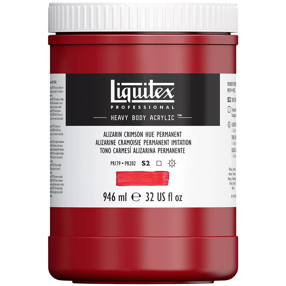 Liquitex Professional Heavy Body Akrilik Boya 946ml Alizarin Crimson Hue Permanent 116 S2