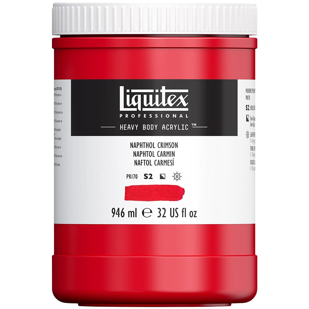 Liquitex Professional Heavy Body Akrilik Boya 946ml Naphthol Crimson 292 S2