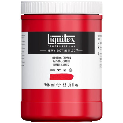 Liquitex Professional Heavy Body Akrilik Boya 946ml Naphthol Crimson 292 S2