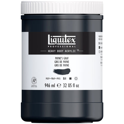 Liquitex Professional Heavy Body Akrilik Boya 946ml Payne's Gray 310 S1