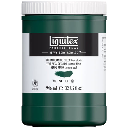 Liquitex Professional Heavy Body Akrilik Boya 946ml Phthalocyanine Green Blue Shade 317 S1