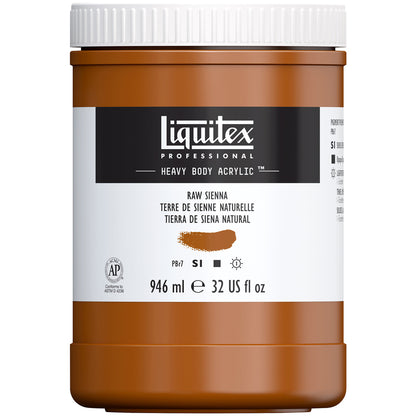 Liquitex Professional Heavy Body Akrilik Boya 946ml Raw Sienna 330 S1