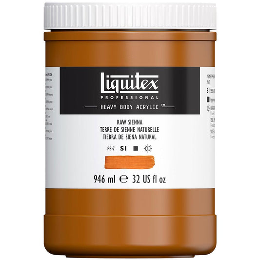 Liquitex Professional Heavy Body Akrilik Boya 946ml Raw Sienna 330 S1