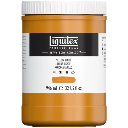 Liquitex Professional Heavy Body Akrilik Boya 946ml Yellow Oxide 416 S1