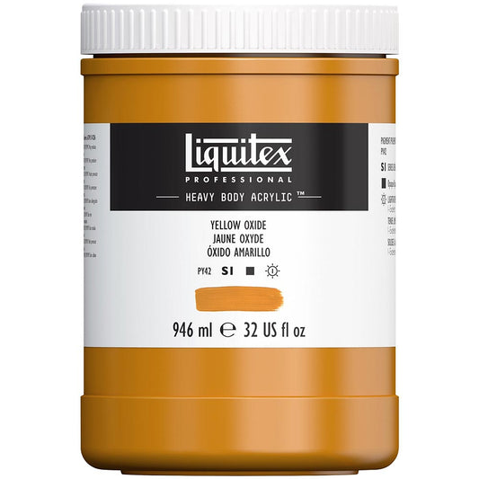 Liquitex Professional Heavy Body Akrilik Boya 946ml Yellow Oxide 416 S1