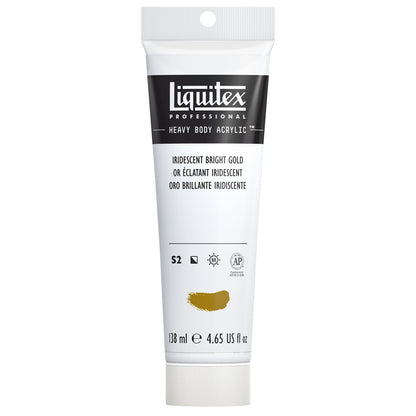 Liquitex Professional Heavy Body Akrilik Boya 138ml Iridescent Bright Gold 234 S2