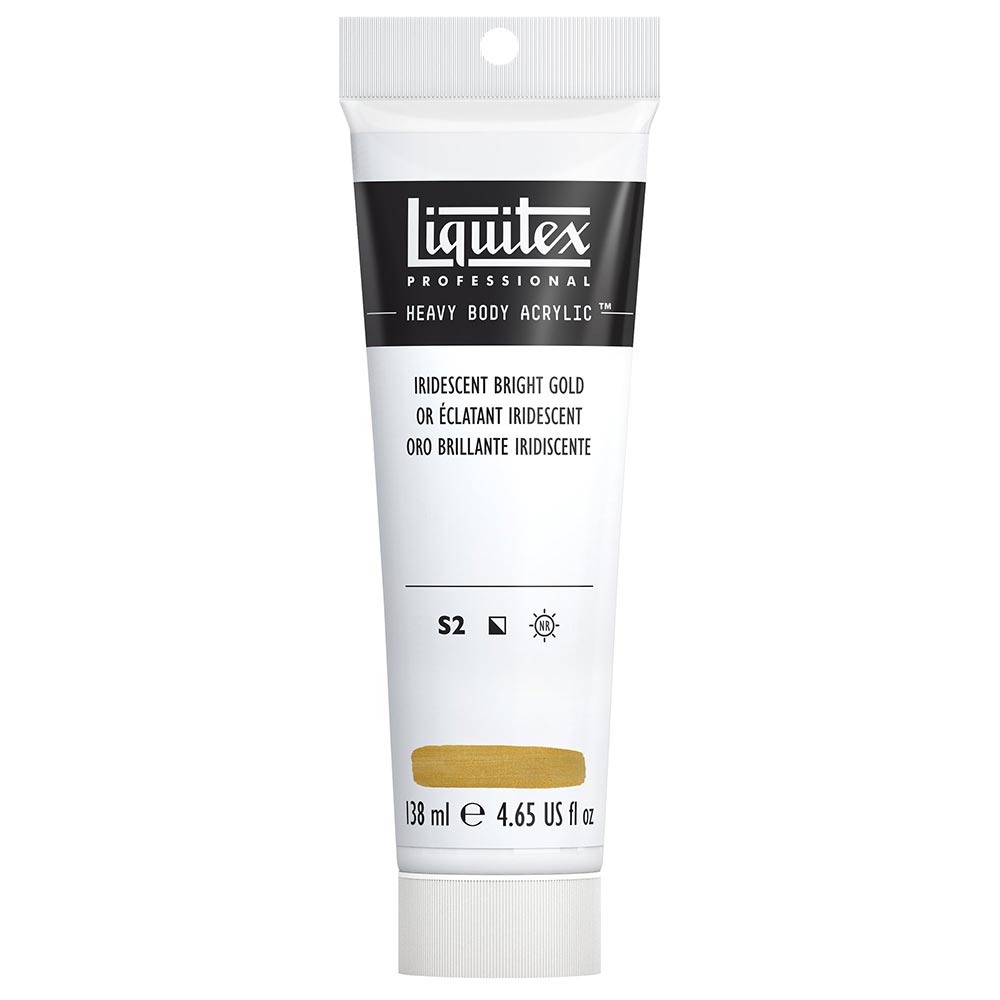 Liquitex Professional Heavy Body Akrilik Boya 138ml Iridescent Bright Gold 234 S2