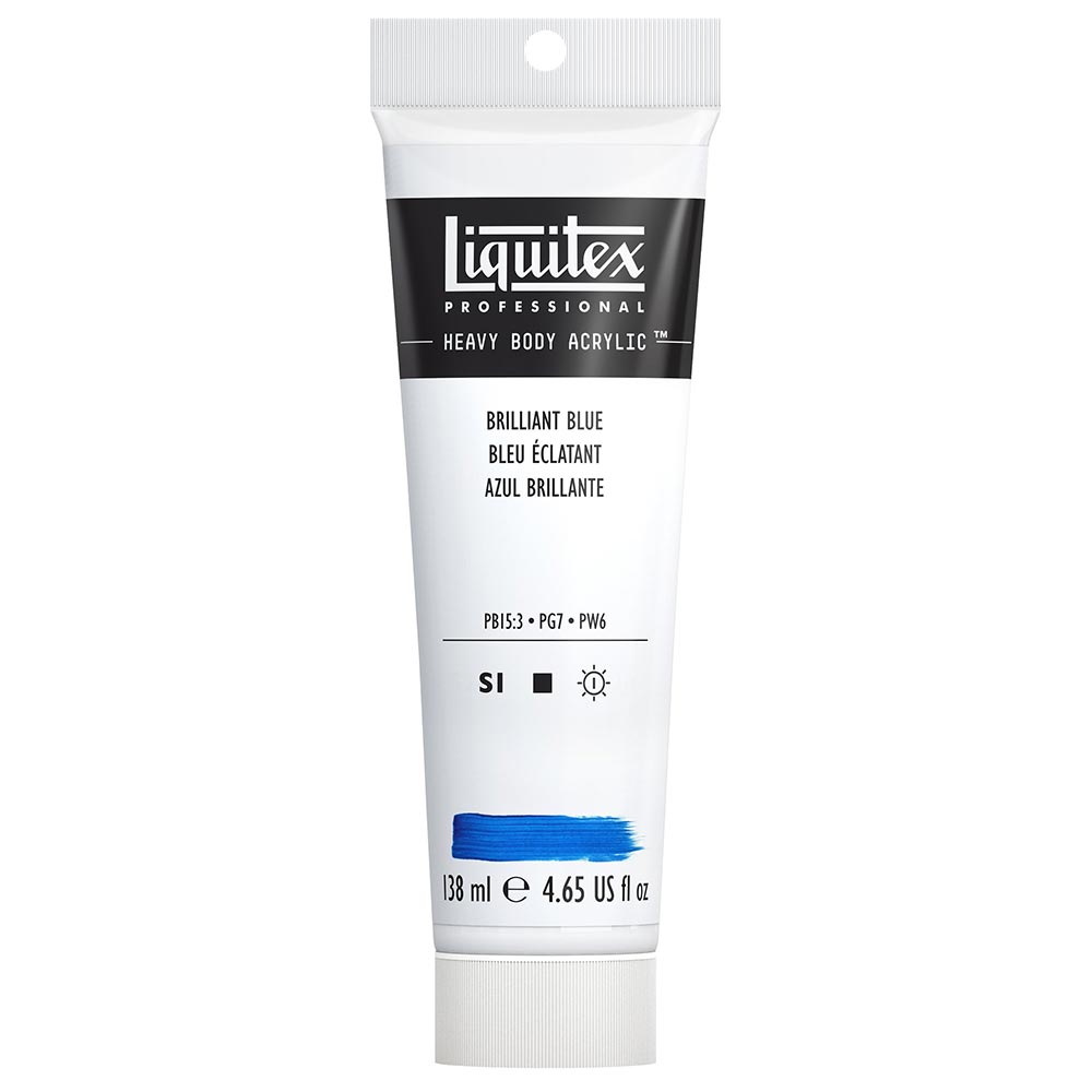 Liquitex Professional Heavy Body Akrilik Boya 138ml Brilliant Blue 570 S1