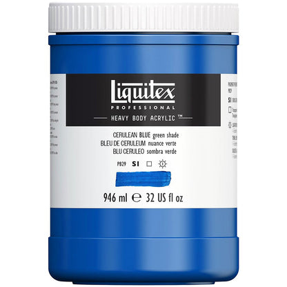 Liquitex Professional Heavy Body Akrilik Boya 946ml Cerulean Blue 164 S3