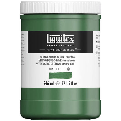 Liquitex Professional Heavy Body Akrilik Boya 946ml Chromium Oxide Green 166 S2