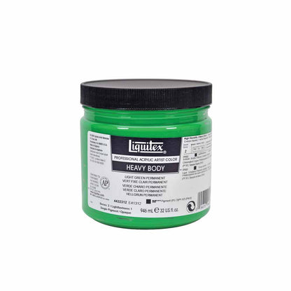 Liquitex Professional Heavy Body Akrilik Boya 946ml Light Green Permanent 312 S2
