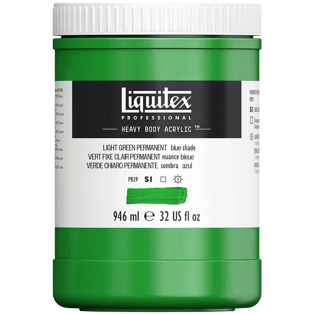 Liquitex Professional Heavy Body Akrilik Boya 946ml Light Green Permanent 312 S2