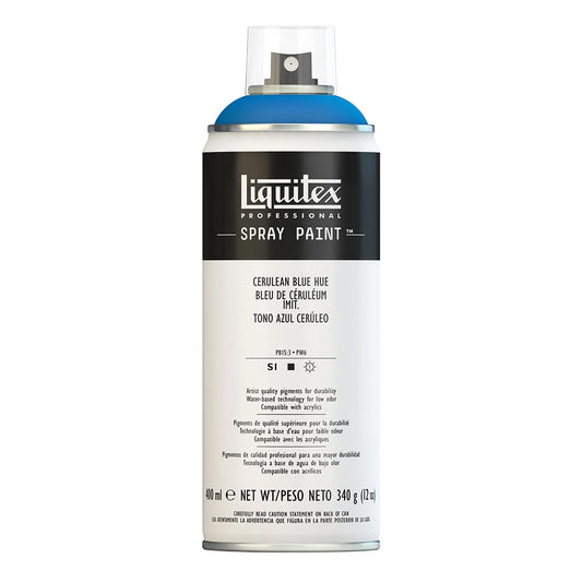 Liquitex Professional Akrilik Sprey Boya 400ml Cerulean Blue Hue 470 S1